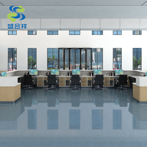 病院やホテルでの使用に適した、モダンでスタイリッシュ、そしてミニマルなデザインの耐久性のある金属製受付カウンター - Product Image 5