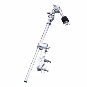 ที่ใส่ฉิ่งแบบปรับได้แบบพกพาเหล็กพับได้และเหล็กกลองพร้อมที่หนีบวัสดุสแตนเลส - Product Image 1