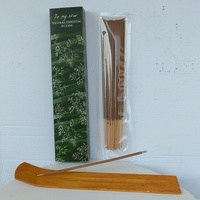 Varillas de Incienso Aromáticas para Interiores DSMR - Aroma Esencial, Fragancia Saludable, Madera Natural y Especias, Varillas Redondas de 23 cm, Uso en Todas las Estaciones