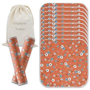 Paño de limpieza orgánico para bebés sin papel ecológico, servilletas de té lavables, toalla sin papel reutilizable para Cocina - Product Image 5