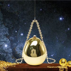 Nueva bolsa de mano de lujo para mujer, modelo clutch para boda con diamantes, hecha a mano y adornada con strass, ideal para ocasiones especiales. - Product Image 3