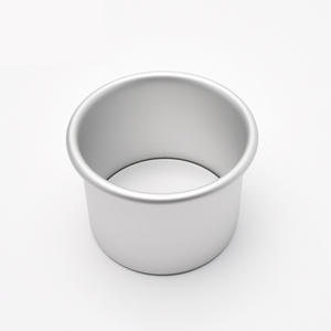 Tortiera rotonda <span class=keywords><strong>in</strong></span> <span class=keywords><strong>alluminio</strong></span> di alta qualità con fondo rimovibile economico <span class=keywords><strong>in</strong></span> metallo torta di cottura stampo a basso prezzo - Product Image 5