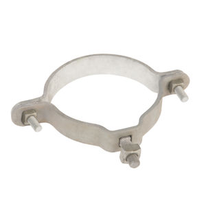 Bande de protection simple Quan Pham, 6 pouces - 6-5/8 pouces, galvanisée à chaud, acier galvanisé de haute qualité selon la norme ASTM A-153 - Product Image 1