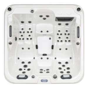 Bañera de Hidromasaje <span class=keywords><strong>Exterior</strong></span> Balboa Home DD872 con 4 Asientos Tipo Lounge, Bomba y Filtro, Capacidad para 6 Personas, Estilo Moderno de Villa, Acrílico y <span class=keywords><strong>Madera</strong></span> - Product Image 1