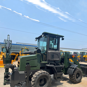 Nhà máy trực tiếp Mini retroexcavadora 4x4 bánh xe tải CE EPA động cơ trang trại máy kéo backhoe Máy xúc mini backho - Product Image 2