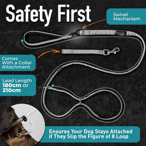 Collar de Cabeza para Perro con Diseñ<span class=keywords><strong>o</strong></span> de Figura 8, Reflectante, Acolchado Suave, Transpirable, Ajustable, Antitirones, para Entrenamiento y Control de Tirones - Product Image 5