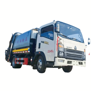 Sinotruk Howo Nuevo Camión Recolector de Basura Ligero de 5 Toneladas 4x2, Camión de Basura Pequeño, Camión Compactador de Transporte de Basura - Product Image 1