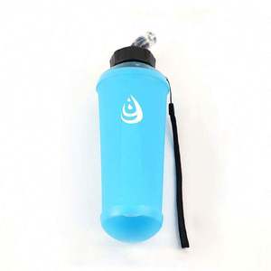 Bouteille pliable sans BPA pour le sport en plein air, 500 ml, TPU, course à pied - Product Image 3