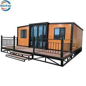 WinFair Marocco Casa Modulare a Basso Costo con 2 Camere da Letto, Casa Prefabbricata in Container con Terrazza, Casa Modulare Prodotta in Cina - Product Image 3