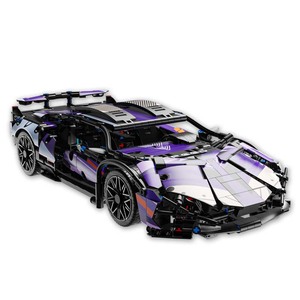 Nouveaux blocs de construction <span class=keywords><strong>Barka</strong></span> Racing pour garçons et filles, jouet éducatif DIY, 40 pièces en plastique ABS, thème animaux et nature - Product Image 5