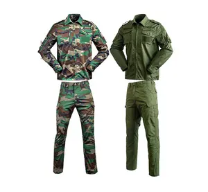 New camouflage uniform training uniform hunting suit soft shell outdoor mountaineering suit