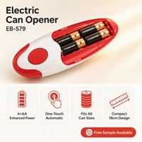 Ouvre-boîte automatique à une touche, ouvre-bocal électrique sans fil, gadget de cuisine, bord lisse, compact, portable, vente en gros, CE