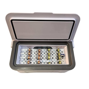 Nevera portátil recargable de gran capacidad para viajes, 13600mAh, para 87 viales de 3ml, para insulina, péptidos, bolígrafos y cartuchos - Product Image 5