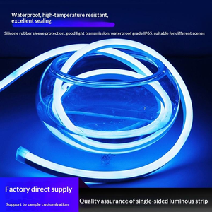 816 LED Silicone Neon Flex Strip <b>Light</b> 12V 24V IP65 Waterproof Flexible <b>Rope</b> <b>Light</b> for Outdoor Advertising Signage Wholesale - Product Image 3