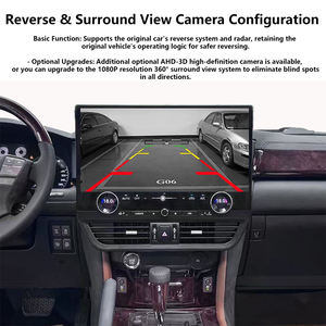 Penhui per Lexus LX570 2007-2015 8 + 256GB suono hi-fi Android 13 autoradio lettore schermo da 19.8 pollici DSP 2 Din - Product Image 6