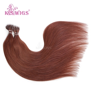 Wholesale 100% Chinese Remy Hair Nano Ring Cuticle Aligned Virgin Double Drawn No Shedding Highlight Color Nature Straight Hair. - Product Image 6