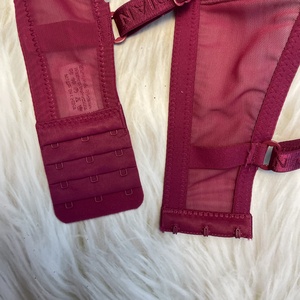 Vente directe usine – <span class=keywords><strong>Soutien</strong></span>-<span class=keywords><strong>gorge</strong></span> en nylon ultra-fin, tricoté en dentelle, respirant, à armatures, <span class=keywords><strong>bretelles</strong></span> réglables, style sexy, motif uni, amovible - Product Image 5