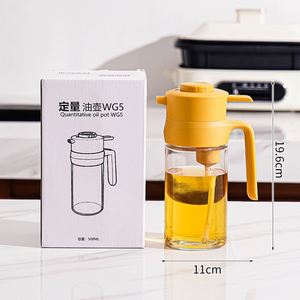 Pulvérisateur d'huile en verre anti-fuite avancé - Distributeur de cuisine 2-en-1 pour pulvérisation et versement d'huile d'olive - Product Image 6