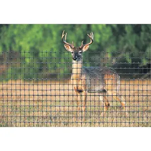 Plastic PP extruded deer proof fencing fence 8ft farm deer fence 8 ft high tensile