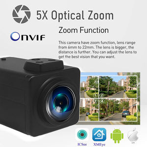 Mini Box Camera Zoom 5x motorizzato Vari-Focal Smart Webcam IP Face Detection <span class=keywords><strong>Motion</strong></span> sete Icsee Xmeye Cctv videosorveglianza - Product Image 2