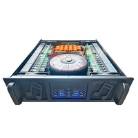 Amplificateur de puissance professionnel TD-3000 2CH 3000W Peut fonctionner à 2 ohms/4 ohms 8 ohms 3U 2 canaux Classe TD pour scène Double caisson de basses de 18 pouces