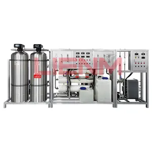 Máquina de tratamento de água RO de dois estágios de Osmose Reversa LIENM com sistema EDI