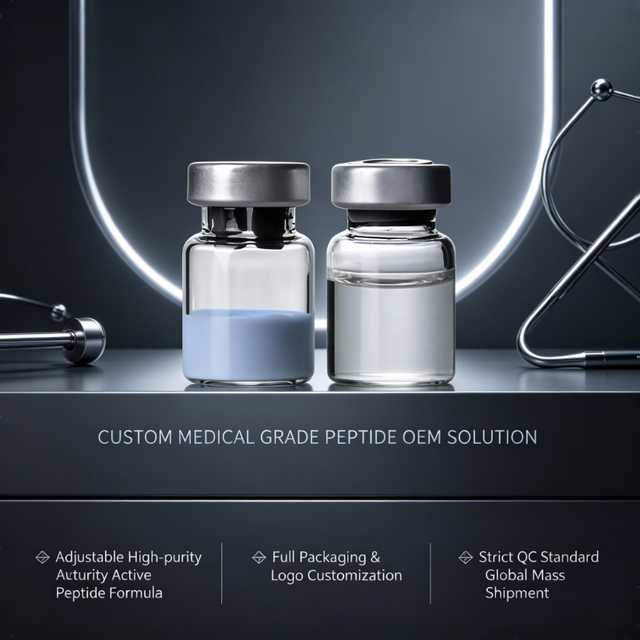 Blue Copper Peptide Freeze-Dried Powder Hyaluronic Acid Skin Revitalizer Acne Scar Stratum Corneum Repair Female CN Wholesale