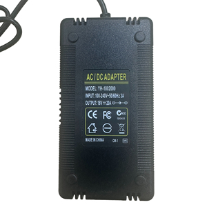 อะแดปเตอร์แปลงไฟ AC 100-240V เป็น DC 18V 2A พร้อมพอร์ตและปลั๊กหลายช่อง - Product Image 1