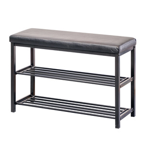Shoe changing bench, home entrance sofa bench, shoe fitting bench, <b>bed</b> end bench, <b>storage</b> shoe rack, customizable - Product Image 4