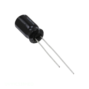 Condensador Original 330 uF UVY1C331MED de Aluminio con Orificio Pasante, 330UF 20% 16V, Tipo TH Radial - Product Image 1