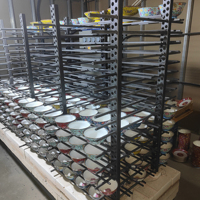 Barres carrées en carbure de silicium réactif personnalisées pour fours, prix usine