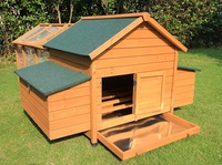 Qutdoor Bois Animal Pet Poule Cages Maison En Bois Grand Poulailler