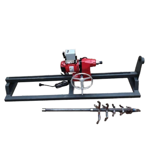 Machine de forage horizontal directionnel pour le passage de câbles en acier, machine de dragage de puits ouverts, machine de tirage de tuyaux pour l'exploitation minière, 3/4KW - Product Image 1