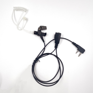HXKK Ptt talkie-walkie écouteur Transparent Tube acoustique Style casque Radio bidirectionnelle pour Baofeng motorola Kenwood <span class=keywords><strong>Radios</strong></span> - Product Image 1
