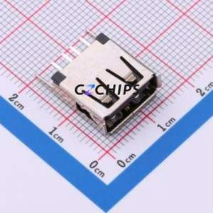 041N-1BVZ14-S1 USB Connector Through hole Component (THT) Connector USB 2.0 Through Hole - Product Image 1