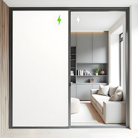 Film intelligent PDLC auto-adhésif à transparence 84% / 88% / 91%, film décoratif PDLC, films intelligents pour fenêtres pour la maison