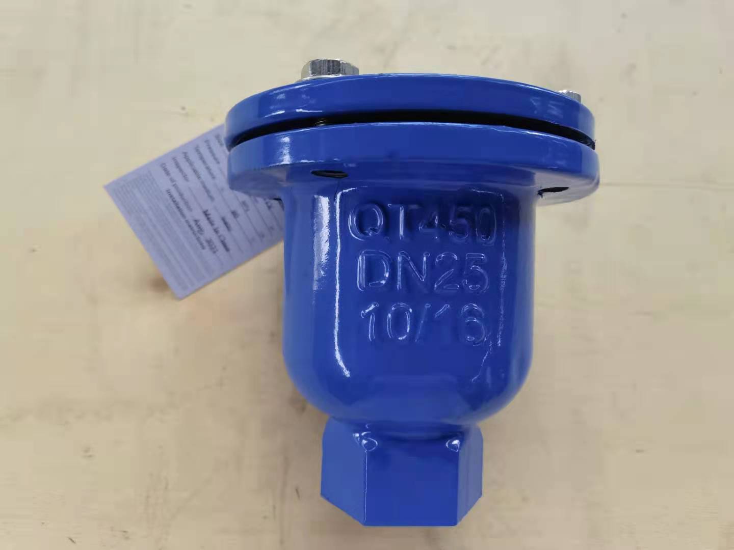 Ductile Cast iron Automatic Air Release Valve For Liquid / Water Air Relief Valve