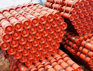 Direkt verkauf Industrie förderer Trog walze Neue Stahl förder lager rolle für den Abbau von Kohlenstoffs tahl und Eisen material - Product Image 2