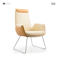 Chaise de bureau inclinable ergonomique bon marché chaise de bureau en tissu maillé avec appui-tête