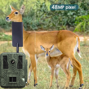48mp 1080p Video động vật hoang dã máy ảnh 4G ứng dụng kiểm soát đám mây thời gian trôi đi 940nm hồng ngoại tầm nhìn ban đêm săn bắn máy ảnh - Product Image 2