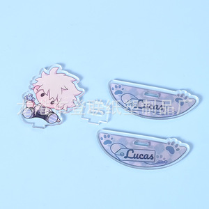 Figurine personnalisée en acrylique de l'anime avec le nom Lucas, personnage de dessin animé, cadeau pour enfants et collectionneurs - Product Image 1