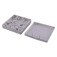 Boîtier de terminaison de câble intégré 3 ports RJ45 Fibre Optique SC Blanc pour données et informations FO-FTB-003 Garantie 2 ans Câblage réseau