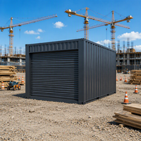 Maison conteneur modulaire détachable et mobile de 20 pieds avec conception respirante pour bureau, garage, atelier, cuisine et chambre – Style moderne