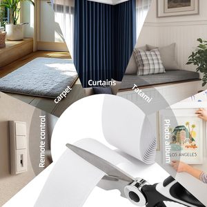 عينات مجانية من شريط لاصق قوي للتركيب الثقيل بتصميم OEM، شريط تثبيت قوي اللصق مع خطاف وحلقة ذات قبضة ممتازة مع لاصق - Product Image 3