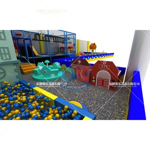 OK <strong>Playground</strong> Professional <strong>Factory</strong> Ball Pool Indoor Amusement Softplay Kids Commercial <strong>Playground</strong> - Product Image 3