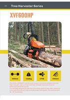 Tête de déboisement durable pour abatteuse d'arbres, haute précision, pour l'exploitation forestière individuelle et la récolte du bois