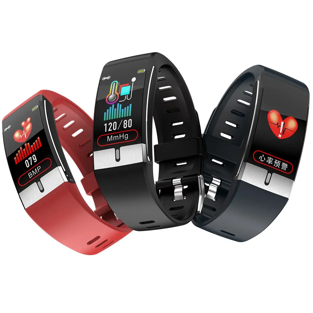 SWL E66 smart bracelet for Temperature monitoring ECG Health monitoring of heart rate blood pressure and blood oxygen