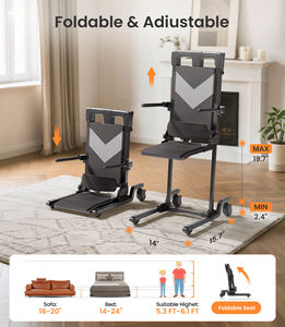 Atualizar Novo Dobrável Transferência Paciente Elétrica Elevador Cadeira Com Sling Oxford Pano Assento Leve para Idosos Idosos - Product Image 2