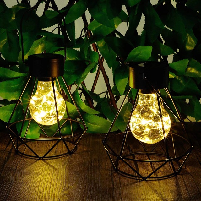 Solar   Retro  Powered Lamp for Outdoor Yard  Lawn  Garden   Decoration