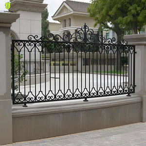 Valla <span class=keywords><strong>de</strong></span> hierro forjado <span class=keywords><strong>de</strong></span> buena calidad diseño <span class=keywords><strong>de</strong></span> valla <span class=keywords><strong>de</strong></span> metal - Product Image 1